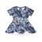 Girl KidsTie Dye Bodysuit Romper Baby Stacked Jumpsuit