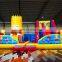 Multi-functional blow up outdoor bounce house park for kids