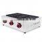 Ad CE Commercial Japanese Takoyaki machine grill factory three plates gas fish grill for sale