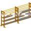 Multifunction  Gym fitness storage rack for kettlebell dumbbell and wallball