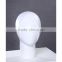 Fiberglass Female White Head Mannequin Dispaly Jewelry/ hat /scarf/wig mannequin head H1084