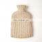 Custom Cable Knitted Cashmere Hot Water Bag Cover