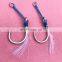 Mustad  J-ASSIST5 Double Barbed String Steel Assist Jig Hook bright wire iron plate  type Fishing Hook