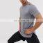 Yihao Wholesale OEM Fitness Quick Dry Sports T-Shirt For Men