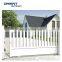 Modern Design  For  Villa Metal Decorative Motorized Automatic Aluminum House Sliding Gate Remotely Control