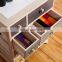 Solid wood living room cabinet bedroom sundries drawer storage cabinet multi-layer wooden storage cabinet