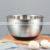 Non slip Customized Cake One Handed Utensils Cute Big Size Silicone Stainless Steel Mixing Bowl