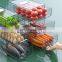 Customized Kitchen Dumpling Clear Multifunctional Food PET Refrigerator Storage Box