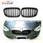 carbon fiber double line car front bumper grille grill mesh for BMW 1 series F20 pre-lci 2012-2014