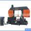 GZ42100 China Double Column Hydraulic Horizontal Band saw machine used portable sawmill