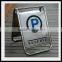 Customize Reserve Parking Stainless Steels_Parking floor stand sign_ Pedestal Signs Stand_Portable Hotel Metal Parking Reserve