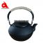 Custom chinese small cast iron teapot metal set