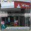 2016 new portal frame steel structure for shell gas station