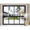 Sliding aluminum doors glass curtain interior partition wall aluminium glass door