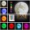 3D Moon Lamp Printing With 16 Colors RGB Remote Control  Amazon Hot sale For Kid Halloween Gift
