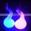 decorative plants for outdoor /IP 65 Waterproof PE RGB 16 color chargeable led water-drop other holiday lighting floor lamp