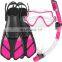 Introducing Premium Black Scuba Equipments Goggles Diving Wholesale Fins Snorkel Set