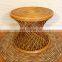 Hot Product Round Shaped Rattan Side table indoor High Quality Coffee Table Stool Vietnam Manufacturer Cheap Wholesale