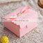 Pink  candy gift paper boxes packaging