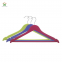 Colorful Wooden Hangers with SEDEX BSCI for Supermarket Hot Sale Shirt Hangers