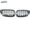 E92 E93 M3 Carbon Fiber Double Line Front Bumper Kidney Grille For BMW M3 E92 E93