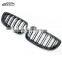 E92 E93 M3 Carbon Fiber Double Line Front Bumper Kidney Grille For BMW M3 E92 E93