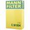 Original Genuine MANN Cabin Filter Car Engine Filter C30004 5Q0129620C For AUDI VW