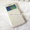 super slim window view Flip leather case for samsung galaxy A7 , mobile phone case for samsung A7