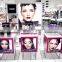 POP floor displays with 23.6 inch pop display integrated lcd player