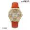valentine italian brand name genuine leather ladies fancy wrist watches