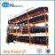 Warehouse stacking metal tire racking