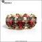 Caroline New Design Stone Ruby Bangle Bracelet