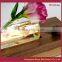 2015 Elegant Wooden Craft Gift Flower High Borosilicate Glass LED Light