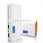 ABS Famous Brand Dual USB 5v 1a/2.1a Universal External Cell Phone Portable Mobile Power Bank 10000mah
