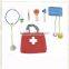 2015 Lovely Design Wooden Doctor Set Best Kids Role Play Toys