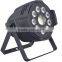 ktv stage lighting 100w cob 9pcs 10w 4in1 led par light 64