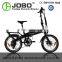 JOBO manufacture 2016 new EN15194 folding pocket electric bike