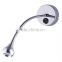 Bathroom Wall Light Led lighting fixtures Warm White silver black with on/off switch