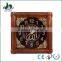 Best quality retro style wall decoration electric description for a wall clock