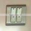 Middle East S0904 4gang 1way wall switch