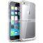 Best Neo Hybrid TPU+PC Material Protective Bumper Clear Transparent Back Cover Cell Phone Cases for Iphone and for Samsung