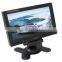 7-inch headrest color LCD display rear view monitor