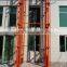 Hot sale Warehouse goods lift, guide rail lift for cargo