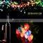 Bouquets of fabric rose LED lamp