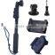 Smatree monopod selfie stick with lanyard for gopros go pro heros and wifi remote controller
