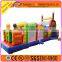 Crazy jumping sport for rental inflatable assault obstacle game