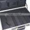 Aluminum Tool Case with Black Shoulder Belt for Easy Carrying, Measures 455 x 330 x 152mm