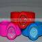 multi colors gents silicone slap watch for men water resistant with slap straps