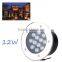 IP67 Waterproof AC 85-265V 12W LED Underground Light Inground Lamp Buried Lighting LED Outdoor Recessed Floor Lamp Ground Light