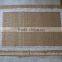 Handwoven Jute Hemp Metallic Rugs
